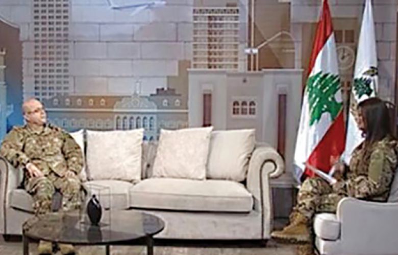 تحية من تلفزيون لبنان إلى جيش لبنان