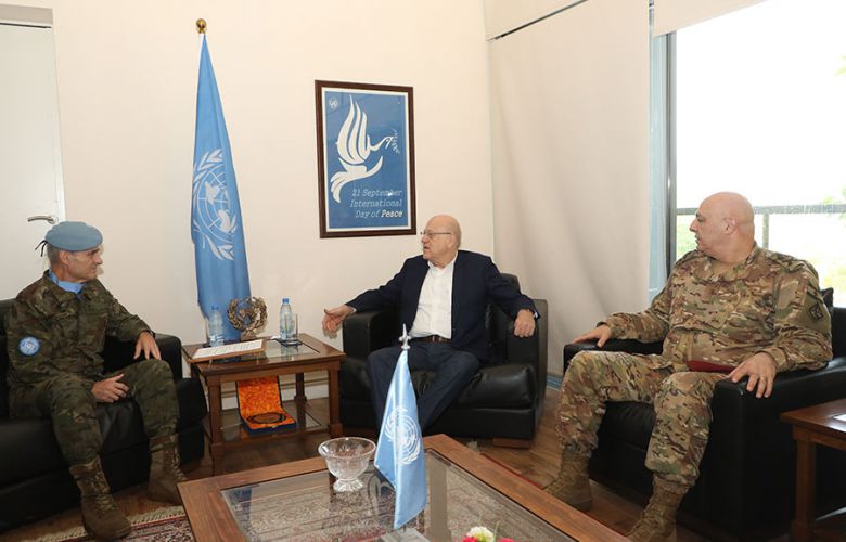 الرئيس ميقاتي في الجنوب: للجيش الفضل في الإبقاء على الدولة وشرعيتها ومؤسساتها