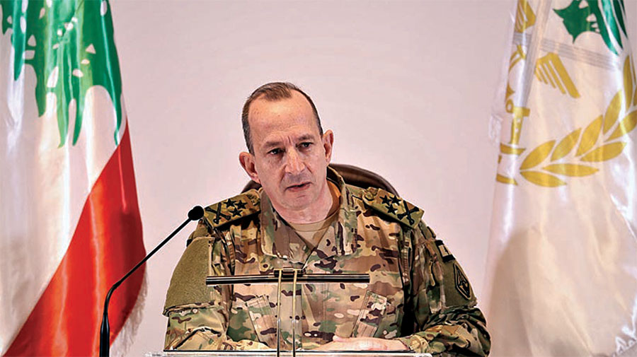 في سجلّه العسكري رصيد كبير من الكفاءة والشجاعة والتضحية، ففي ميادين القتال والخدمة كما في ساحات التدريب لمع اسمه مكلَّـلًا بأوسمة الشرف والتقدير...