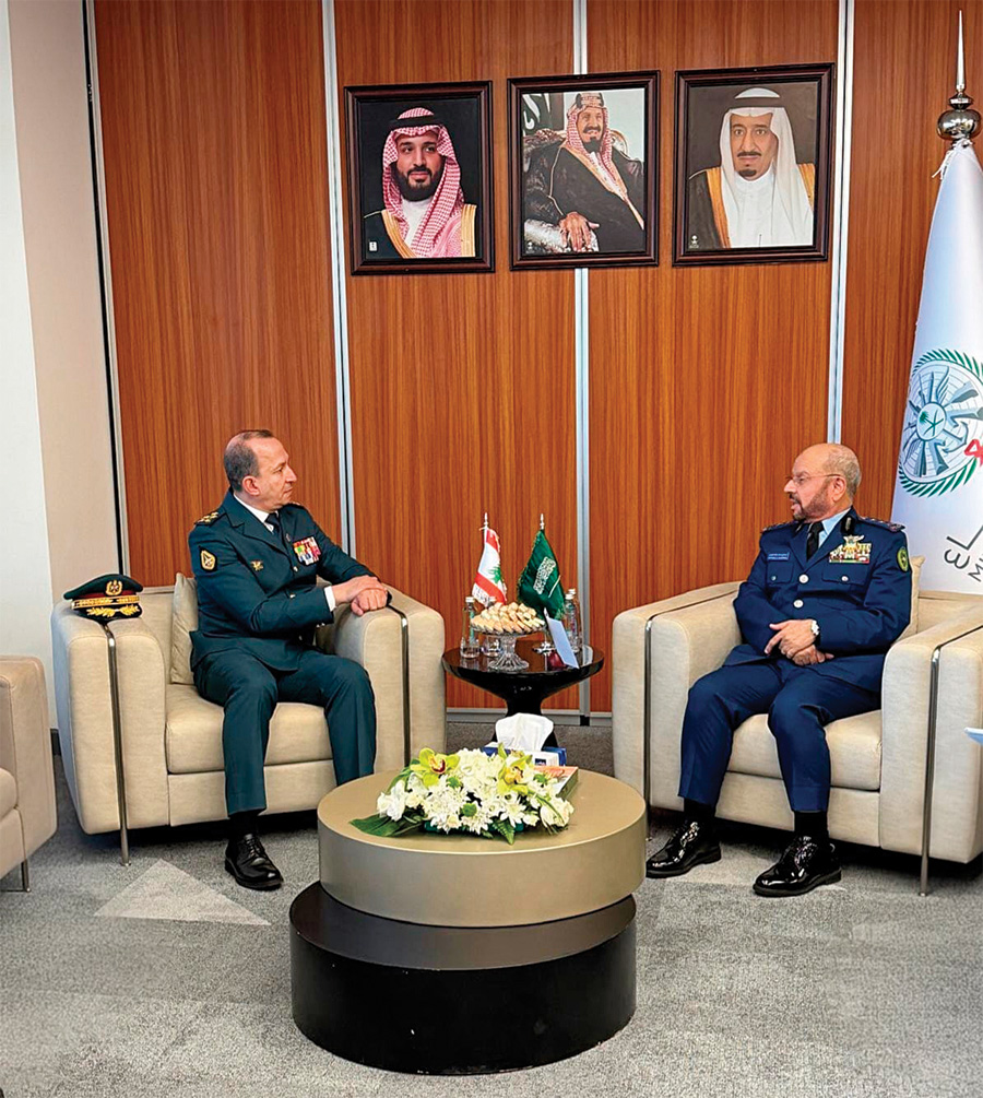 زيارة العماد هيكل إلى المملكة العربية السعودية