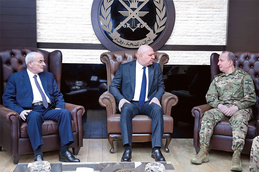 رئيس الجمهورية من اليرزة: